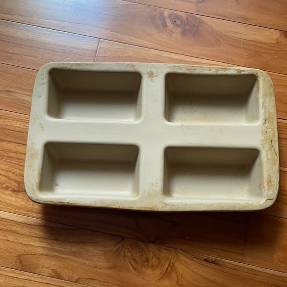 Pampered Chef Kitchen Pampered Chef Stoneware Mini Loaf Pan Poshmark